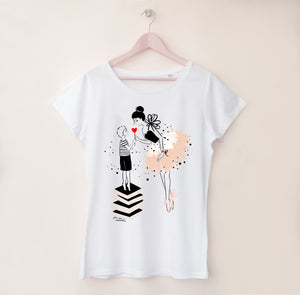 Bambino t-shirt sagomata