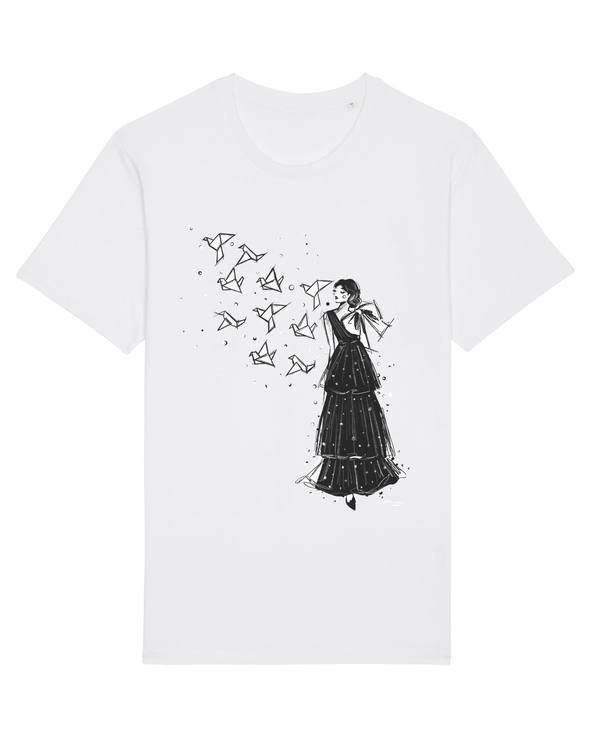 Origami t-shirt unisex